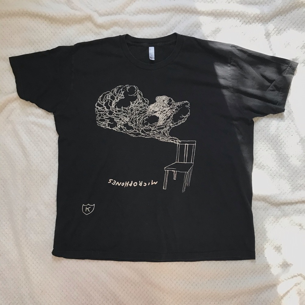 RARE Microphones K Records band tee